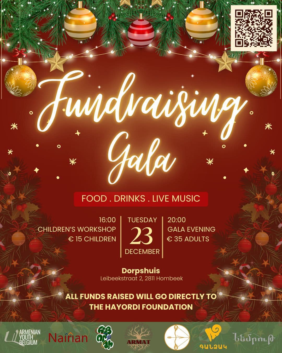 Fundraising Gala poster