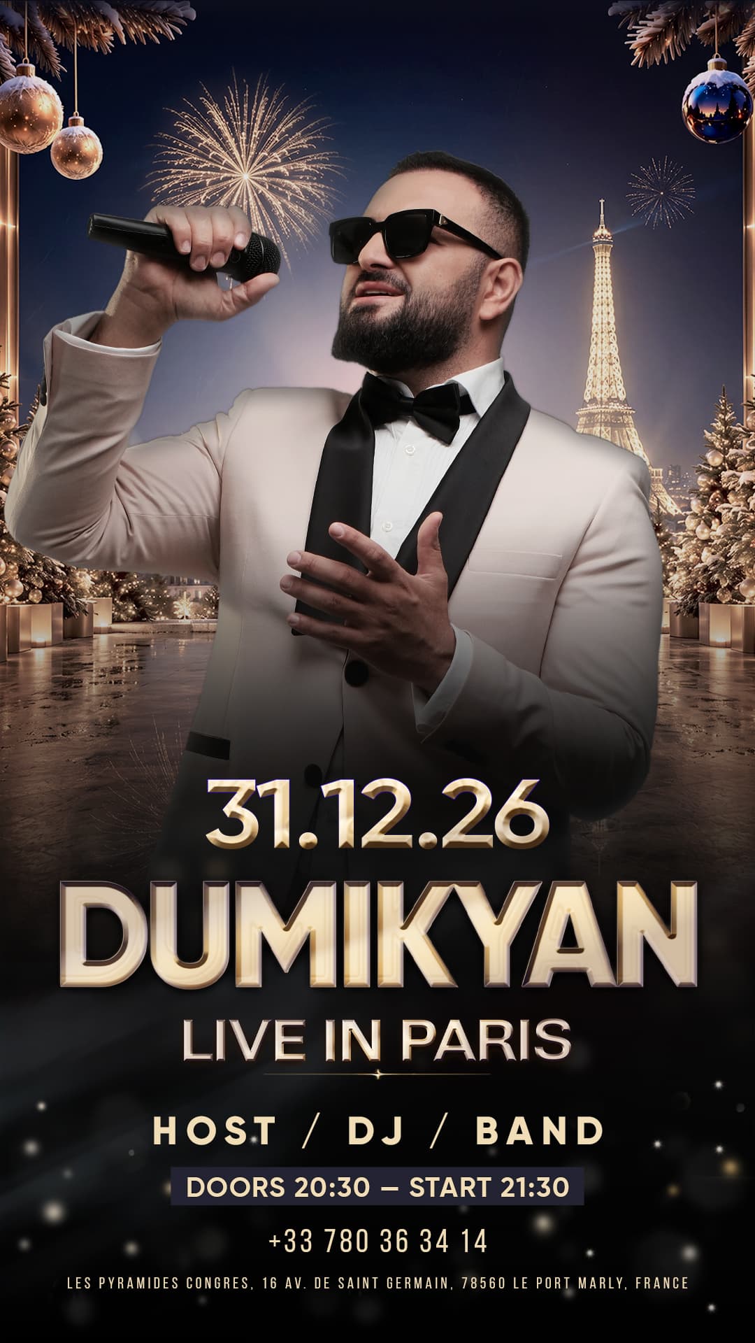 Concert Arkadi Dumikyan poster