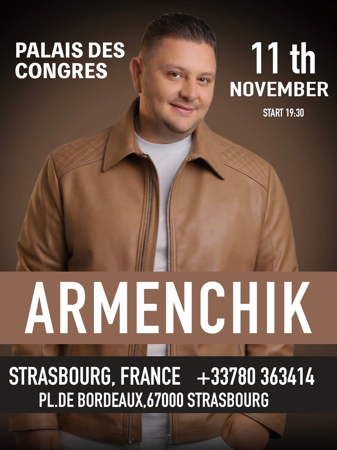 Armenchik - Strasbourg poster