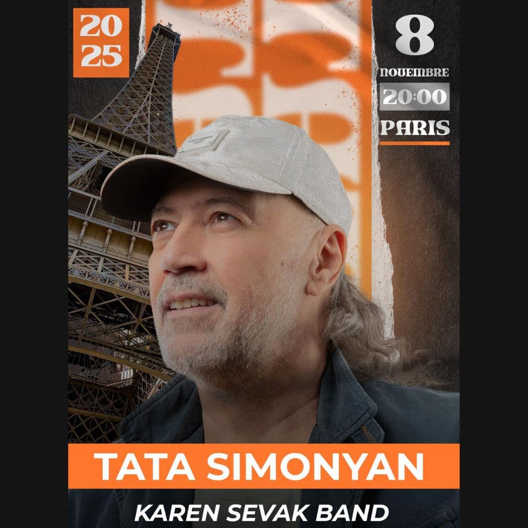 Tata Simonyan - Karen Sevak band poster