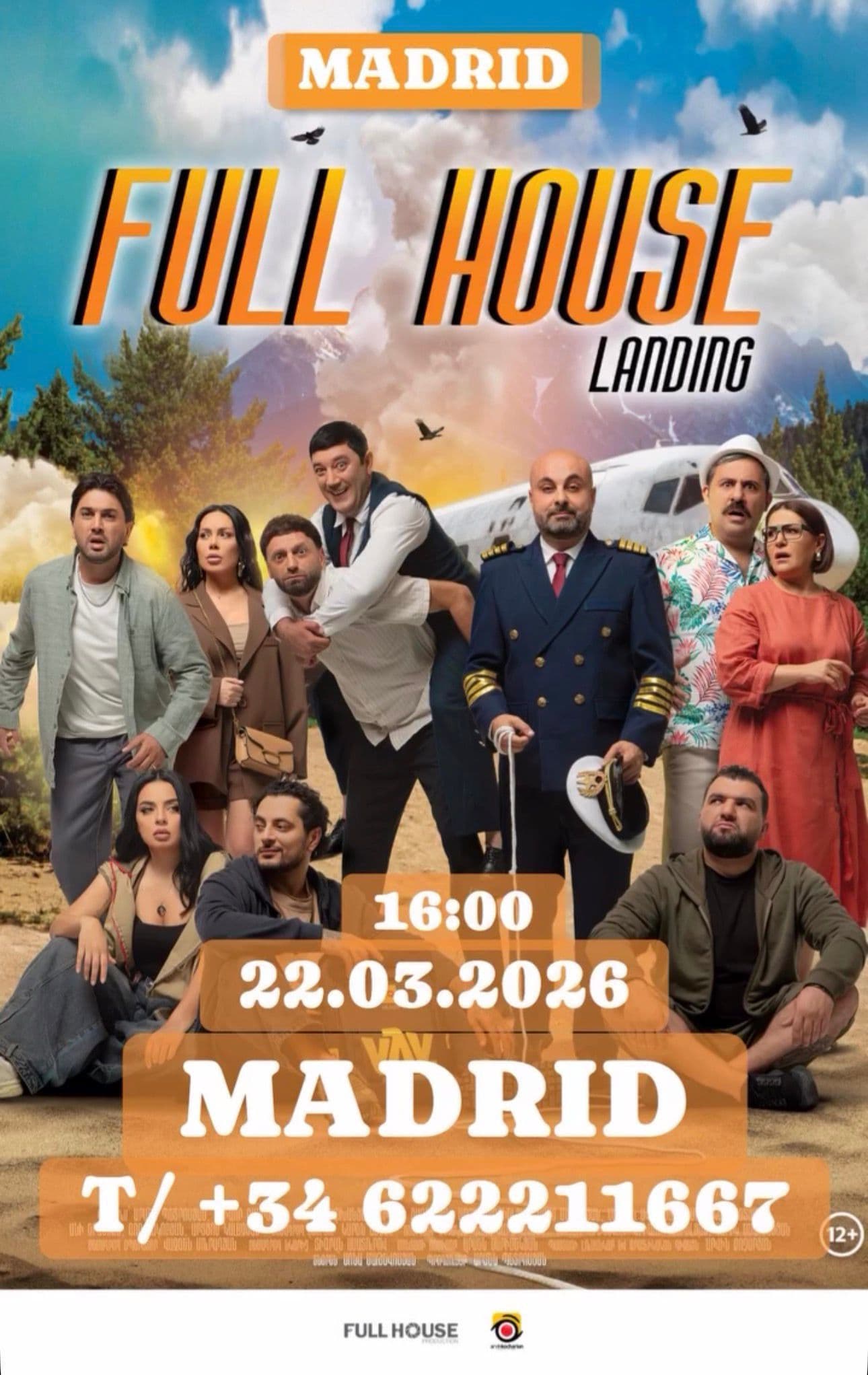 Full House Landing in Madrid poster